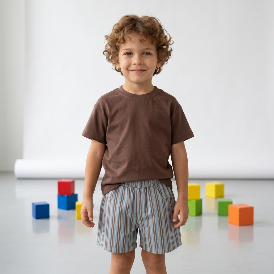 Kahverengi Oversize Takım