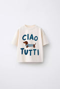 Damalı Köpek T-shirt