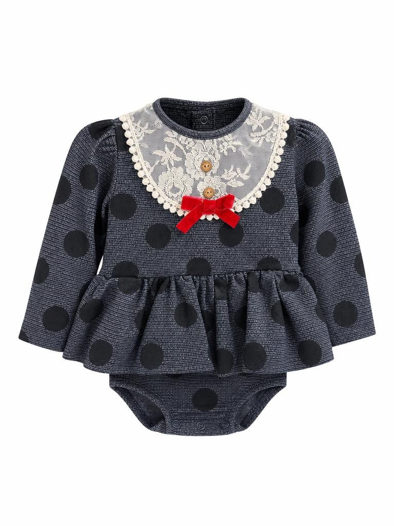 Puantiyeli Romper